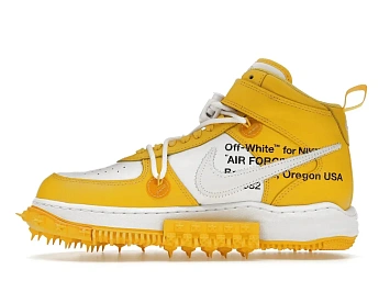 Nike Air Force 1 Mid SP Off-White Varsity Maize - 3