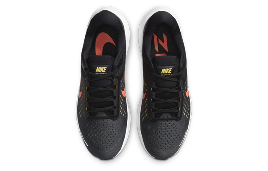 Фото № 4 с приближением к товару «‎Nike Air Zoom Structure 23 Black Mango Men's Running Shoes»