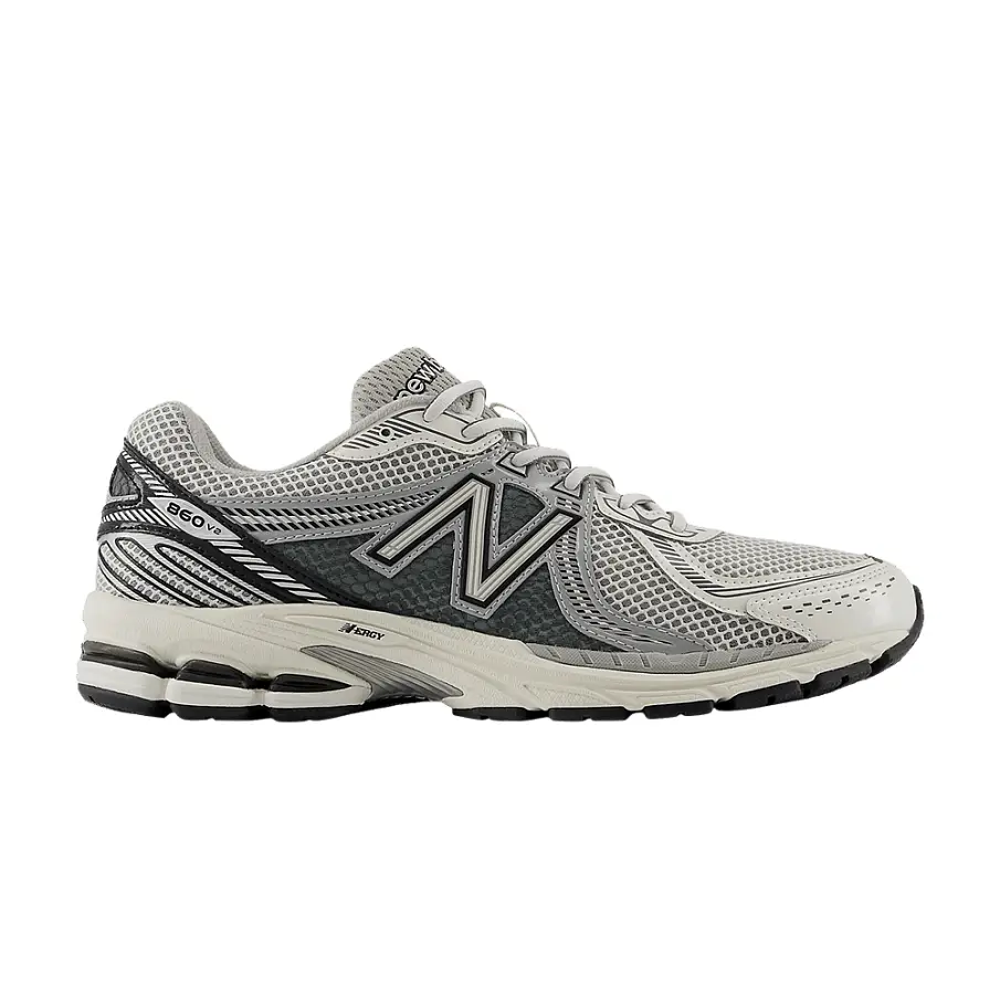 Фото № 1 с приближением к товару «‎New Balance 860v2 Sea Salt Dark Grey (ML860SB2)»