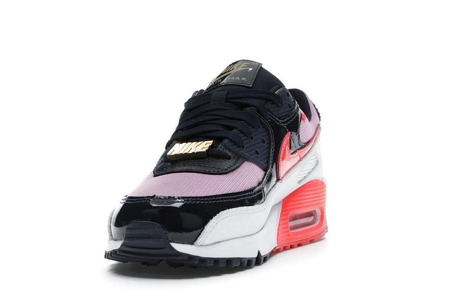 Фото № 4 с приближением к товару «‎Nike Air Max 90 Cuban Link Obsidian Pink »