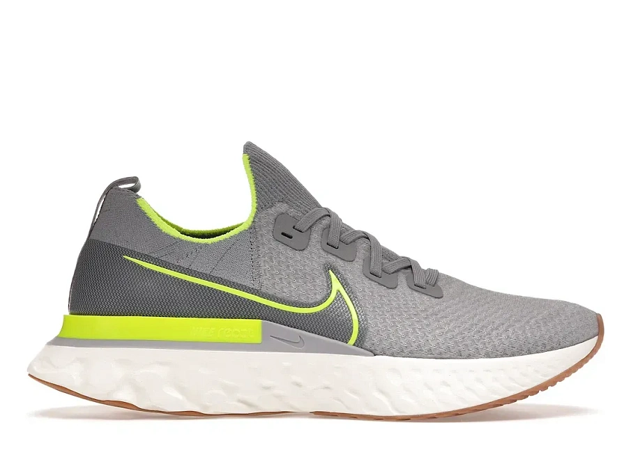Фото № 1 с приближением к товару «‎Nike React Infinity Run Particle Grey Volt»