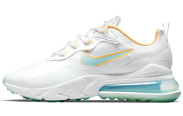 Фото № 1 с приближением к товару «‎Nike Air Max 270 React For Women WhiteBlueYellow»