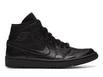 Фото № 1 с приближением к товару «‎Jordan 1 Mid Black Snakeskin »