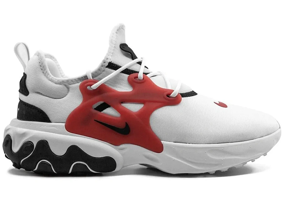 Фото № 1 с приближением к товару «‎Nike React Presto White University Red»