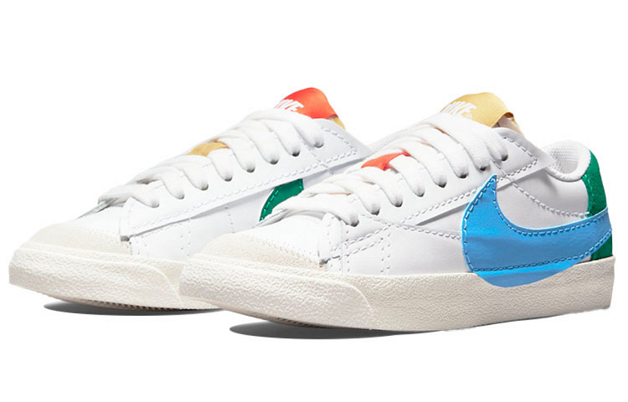 Фото № 3 с приближением к товару «‎Nike Blazer Low Jumbo Low-Top Sneakers WhiteBlue»
