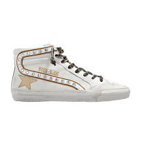 Фото № 1 с приближением к товару «‎Golden Goose Women's Slide Sneaker White Beige Platinum»