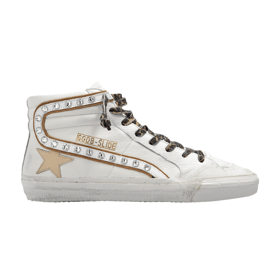 Фото № 1 с приближением к товару «‎Golden Goose Women's Slide Sneaker White Beige Platinum»