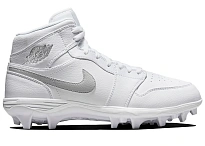 Фото № 1 с приближением к товару «‎Jordan 1 Mid TD Cleat White Grey Fog»