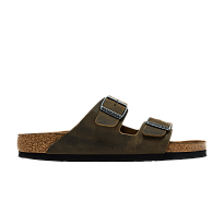 Фото № 1 с приближением к товару «‎Birkenstock Arizona Soft Footbed Oiled Leather Faded Khaki»