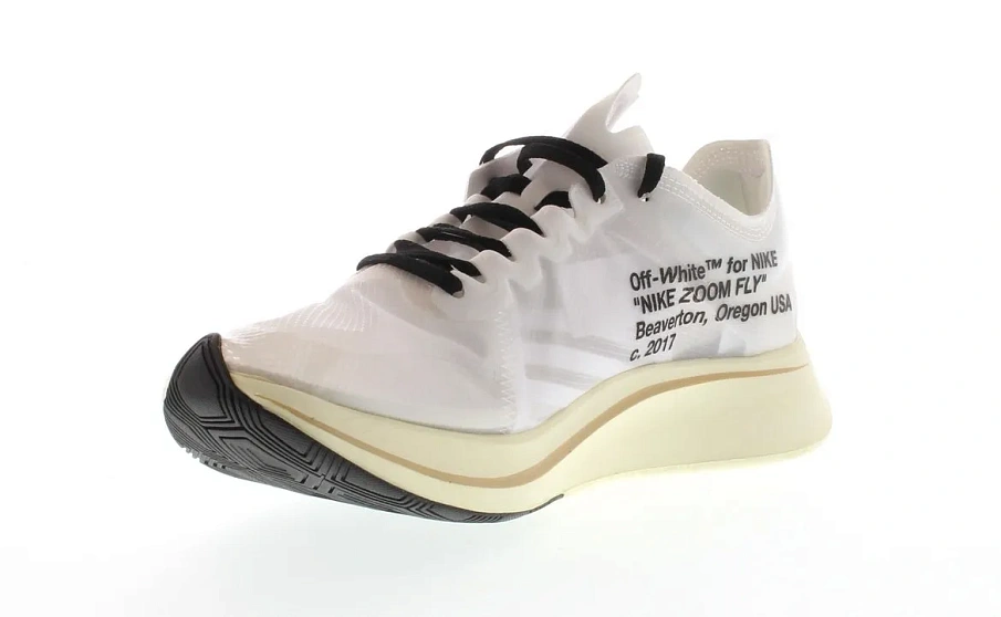 Фото № 2 с приближением к товару «‎Nike Zoom Fly Off-White»