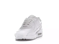 Фото № 2 с приближением к товару «‎Nike Air Max 90 Leather Triple White (2020)»
