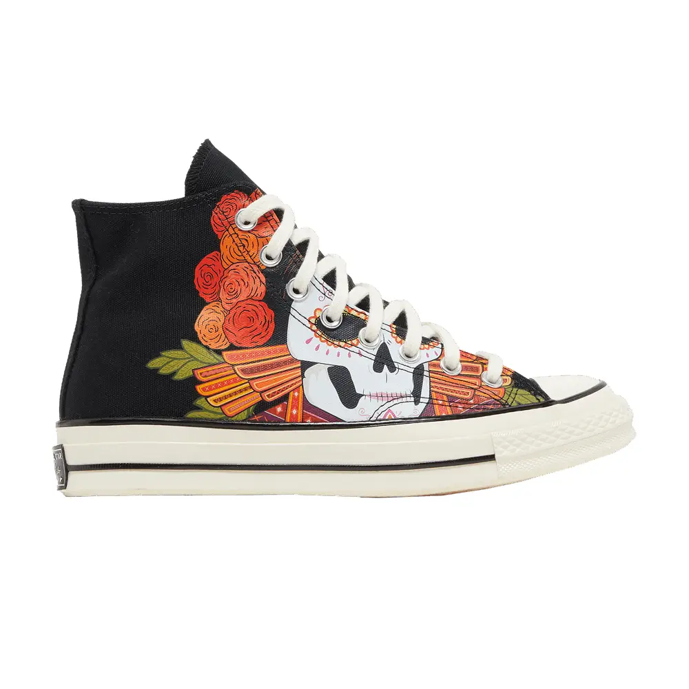 Converse Chuck 70 High Dia de los Muertos - Black - 1