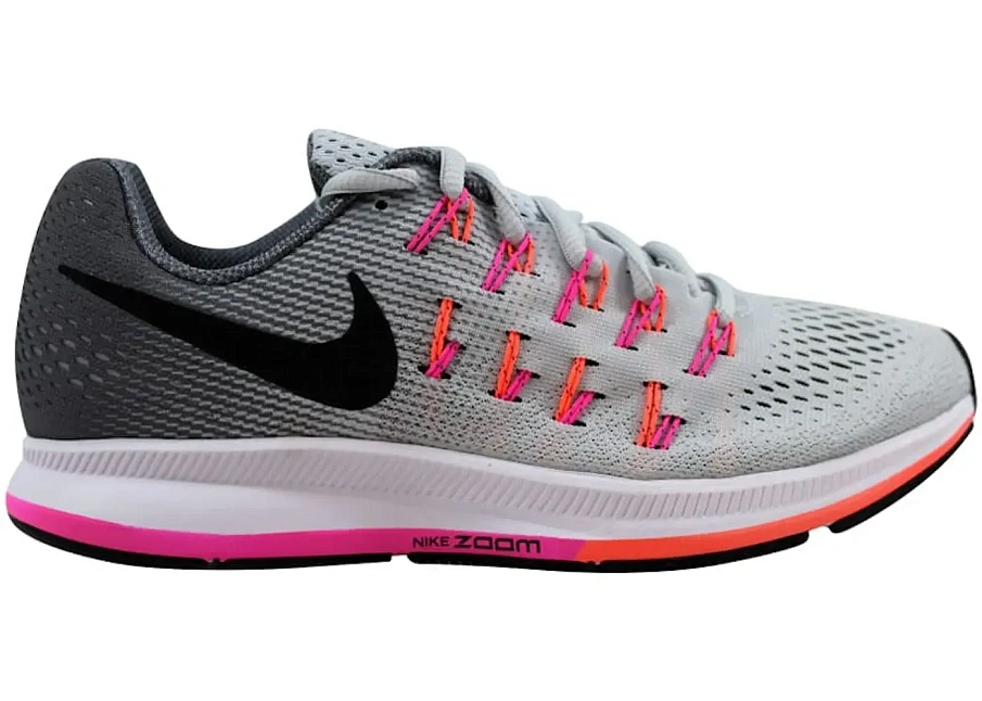 Фото № 1 с приближением к товару «‎Nike Air Zoom Pegasus 33 Pure Platinum/Black-Cool Grey »