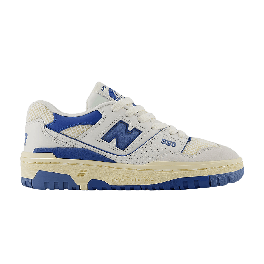 Фото № 1 с приближением к товару «‎New Balance 550 Big Kid Heron Blue Sea Salt (GSB550CP)»