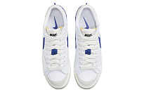 Фото № 4 с приближением к товару «‎Nike Blazer Low '77 Jumbo Skate Shoes WhiteOld Royal-Light Bone-S»