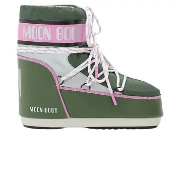 Moon Boot Icon Low Space Racing Boot Forest Green - 1