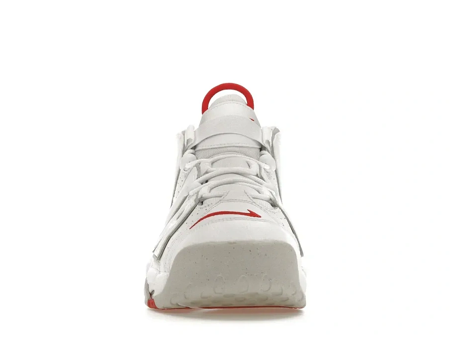 Фото № 2 с приближением к товару «‎Nike Air More Uptempo 96 White Grey Fog University Red»