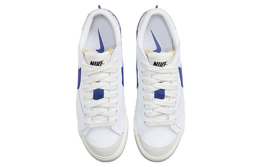 Фото № 4 с приближением к товару «‎Nike Blazer Low '77 Jumbo Skate Shoes WhiteOld Royal-Light Bone-S»