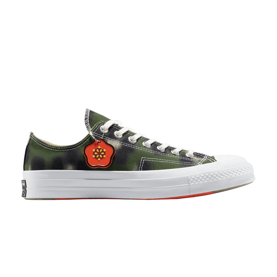 Фото № 1 с приближением к товару «‎Kenzo x Converse Chuck 70 Low Cypress Black White»