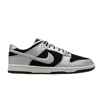 Фото № 1 с приближением к товару «‎Nike Dunk Low Retro Metallic Silver Black Sail (IM4413-001)»