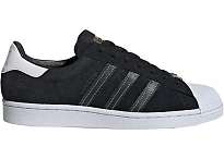 Фото № 1 с приближением к товару «‎adidas Superstar Black Suede White»