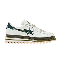 Фото № 1 с приближением к товару «‎CLOT x BAPE x adidas Superstar Off White Olive Cargo»