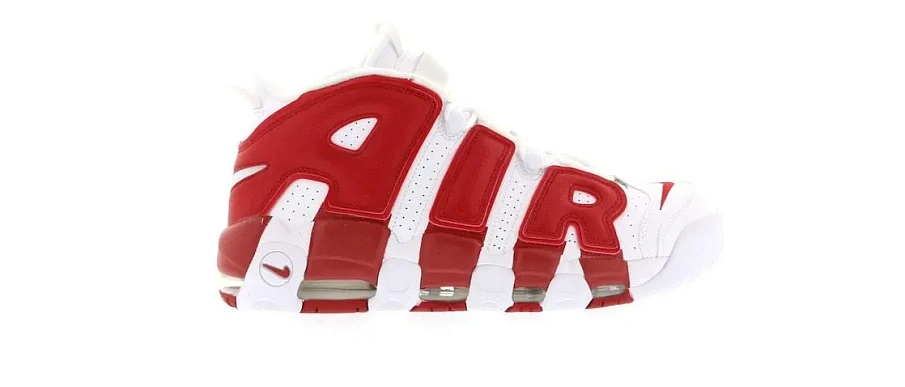 Фото № 1 с приближением к товару «‎Nike Air More Uptempo Varsity Red»