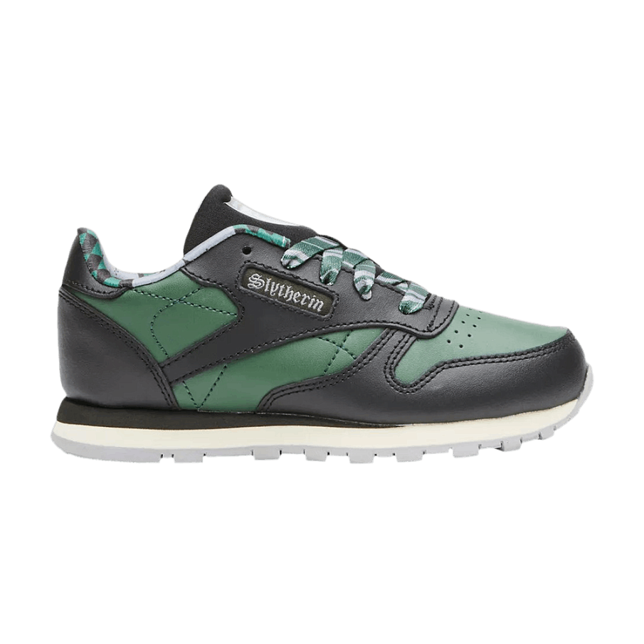 Фото № 1 с приближением к товару «‎Harry Potter x Reebok Classic Leather J Slytherin»