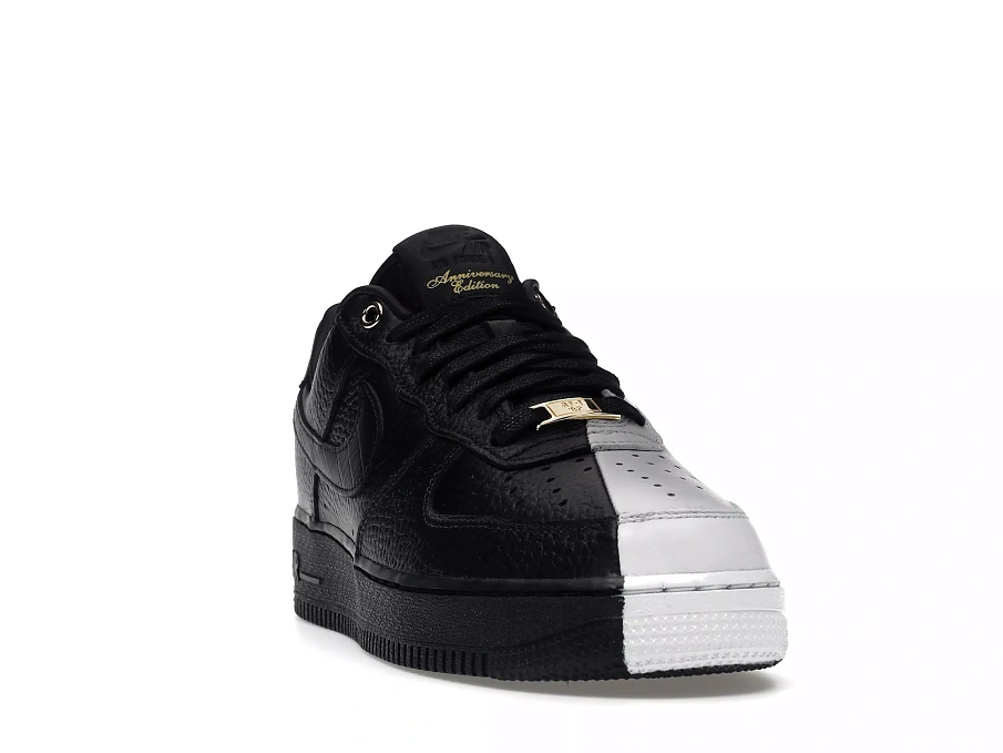 Фото № 2 с приближением к товару «‎Nike Air Force 1 Low 40th Anniversary Edition Split Black White»