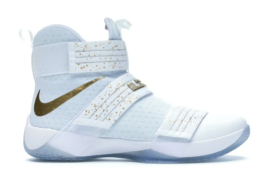Фото № 1 с приближением к товару «‎Nike LeBron Zoom Soldier 10 Gold Medal»