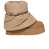 Фото № 1 с приближением к товару «‎UGG Women's Classic Mini Dipper Puffer Amphora Chestnut»