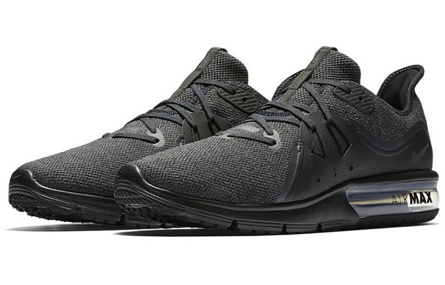 Фото № 3 с приближением к товару «‎Nike Air Max Sequent 3 Black»