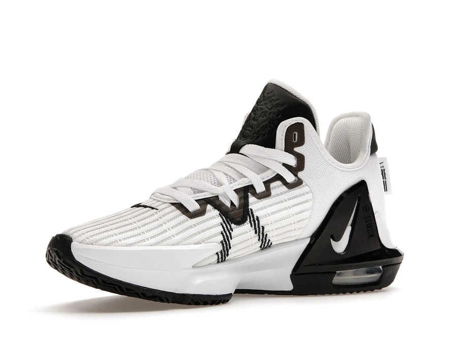 Фото № 4 с приближением к товару «‎Nike LeBron Witness 6 TB White Black»