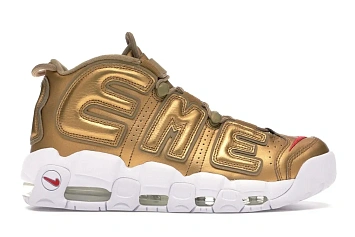 Nike Air More Uptempo Supreme Suptempo Gold - 1