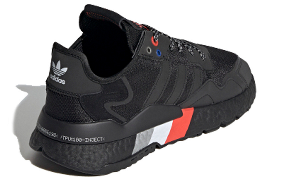 Фото № 3 с приближением к товару «‎Adidas Originals Nite Jogger Sports Casual Shoes Black Grey Red»