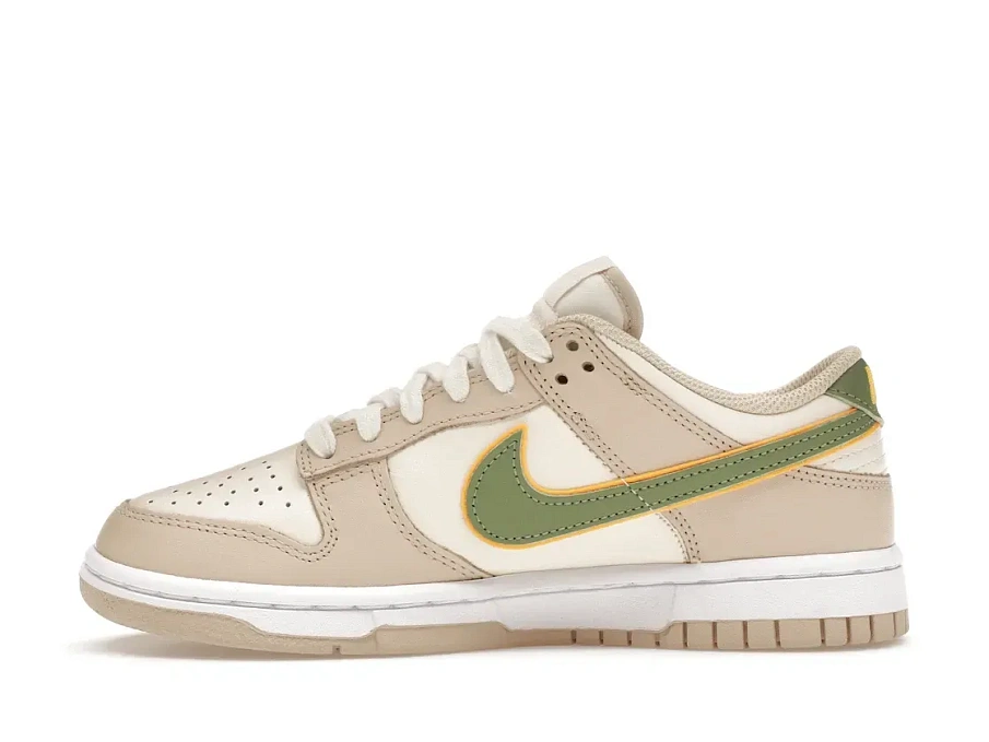 Фото № 3 с приближением к товару «‎Nike Dunk Low Pale Ivory Oil Green »