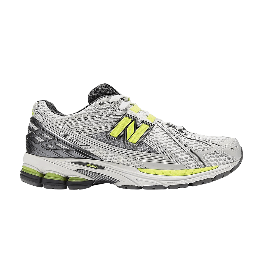 Фото № 1 с приближением к товару «‎New Balance 1906R Light Silver Metallic Alkaline Green (U190652H)»