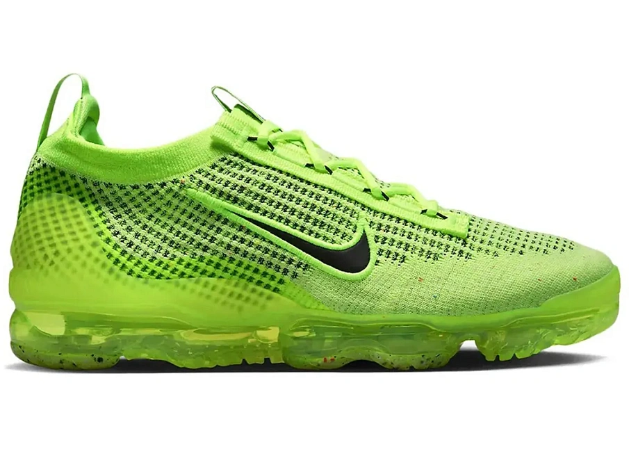 Фото № 1 с приближением к товару «‎Nike Air VaporMax 2021 Flyknit Volt Black»