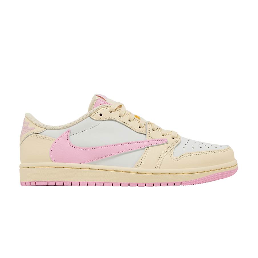 Фото № 1 с приближением к товару «‎Travis Scott x Air Jordan 1 Retro Low OG Shy Pink»
