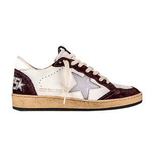 Golden Goose Women's Ball Star Red Wine White