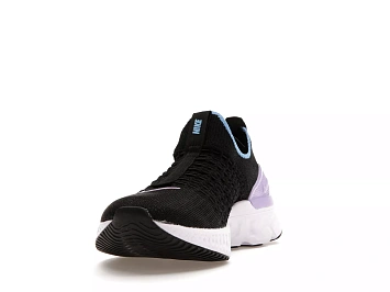 Nike React Phantom Run Flyknit 2 Black Barely Grape University Blue  - 3
