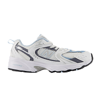 Фото № 1 с приближением к товару «‎New Balance 530 Little Kid White Dark Arctic Grey»