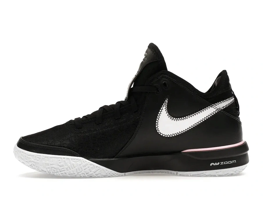 Фото № 3 с приближением к товару «‎Nike Zoom LeBron NXXT Gen Black White Medium Soft Pink»