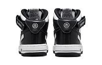 Фото № 4 с приближением к товару «‎Stussy Nike PS Air Force 1 Mid "Black and Light Bone"»