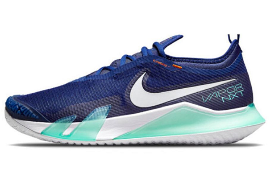 Фото № 1 с приближением к товару «‎Nike Court React Vapor NXT Low-Top Tennis Shoes BlueWhite»