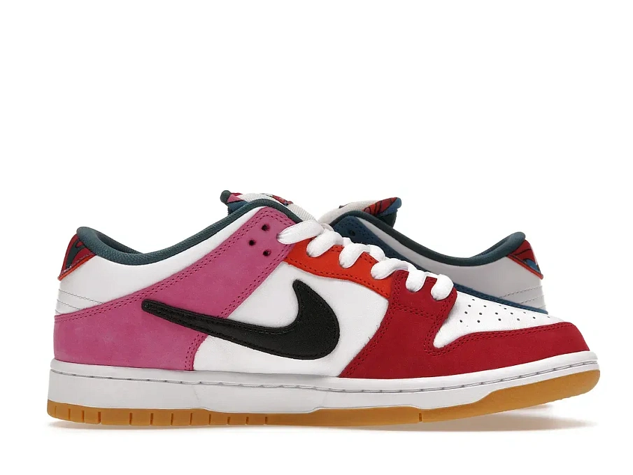 Фото № 3 с приближением к товару «‎Nike SB Dunk Low Pro QS Parra (Friends & Family) (2021)»