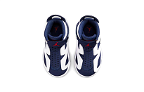 Фото № 4 с приближением к товару «‎(TD) Air Jordan 6 Retro Little Flex TD Basketball Shoes BlueWhite»