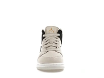 Фото № 2 с приближением к товару «‎Jordan 1 Mid Light Bone Metallic Gold Black »