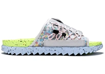 Фото № 1 с приближением к товару «‎Nike Asuna Crater Slide Platinum Lint Volt Chambray Blue Black»