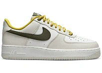 Фото № 1 с приближением к товару «‎Nike Air Force 1 Low '07 PRM Light Bone Cargo Khaki Vivid Sulfur»